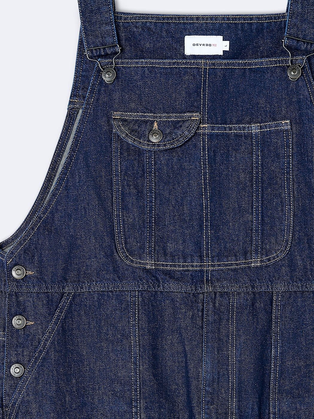 Salopette en coton denim brut - DEVRED 1902