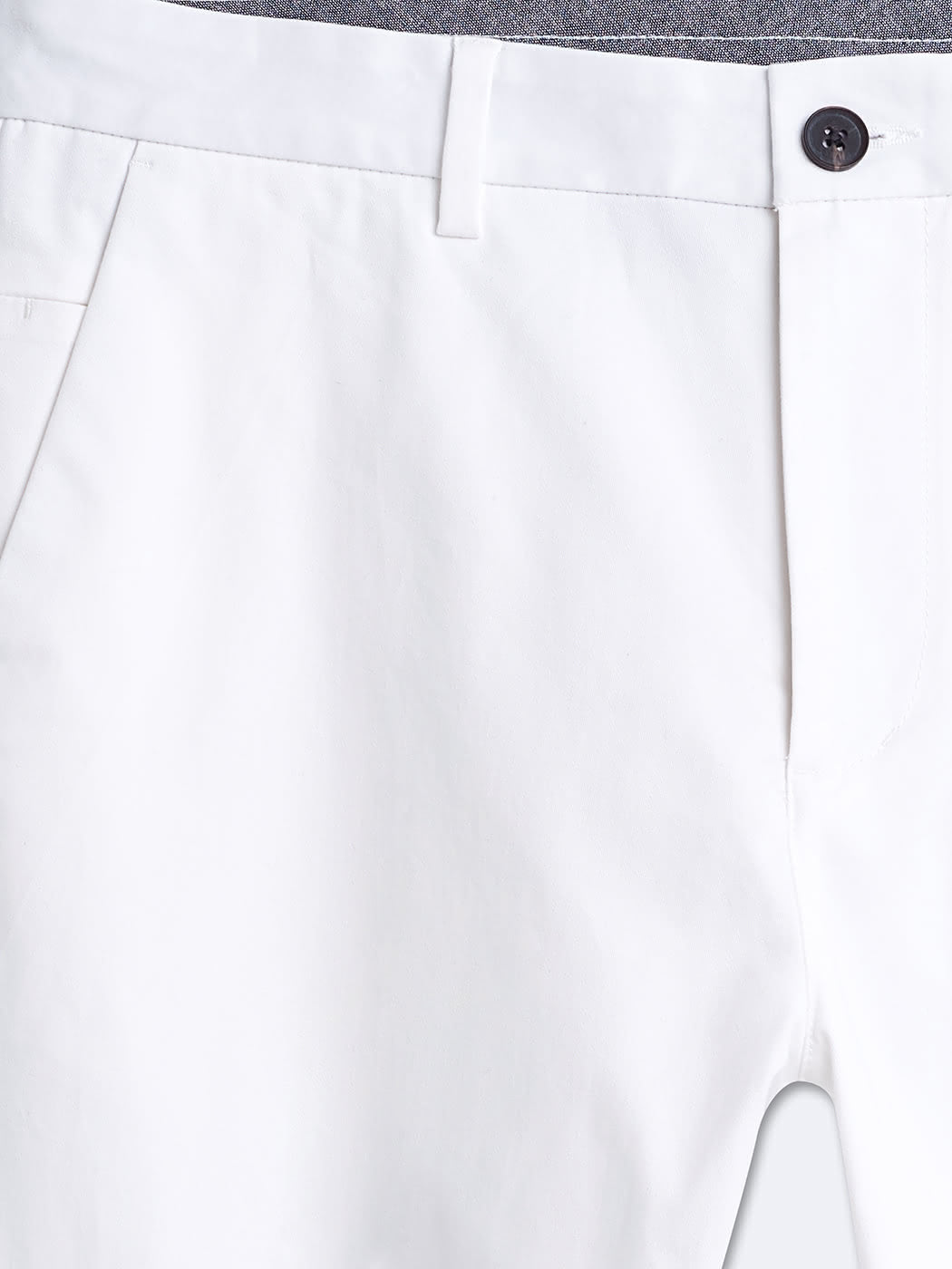 Chino slim en coton élasthane uni - DEVRED 1902