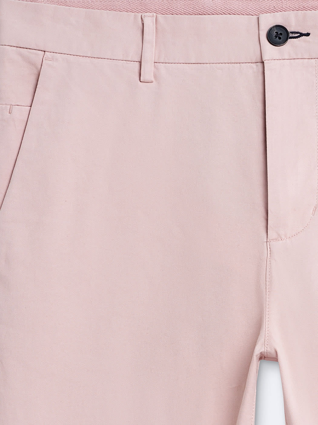 Chino slim en coton élasthane uni - DEVRED 1902
