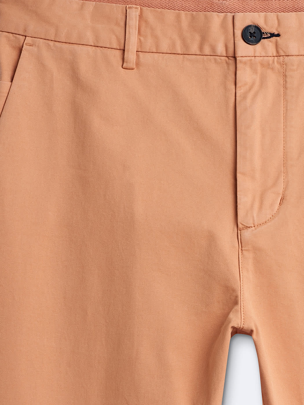 Chino slim en coton élasthane uni - DEVRED 1902