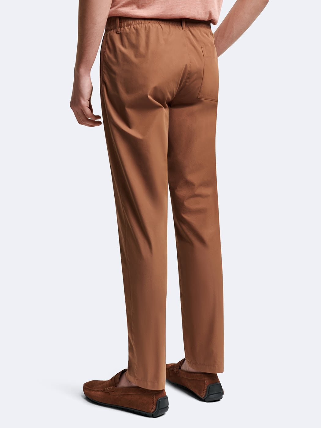 Chino en coton mélangé uni - DEVRED 1902