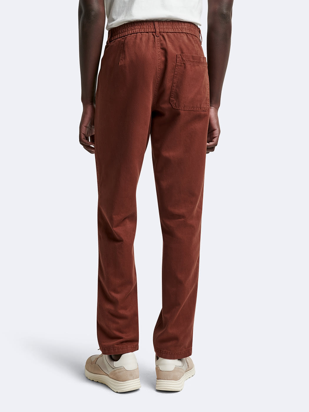 Chino en coton - lin uni - DEVRED 1902
