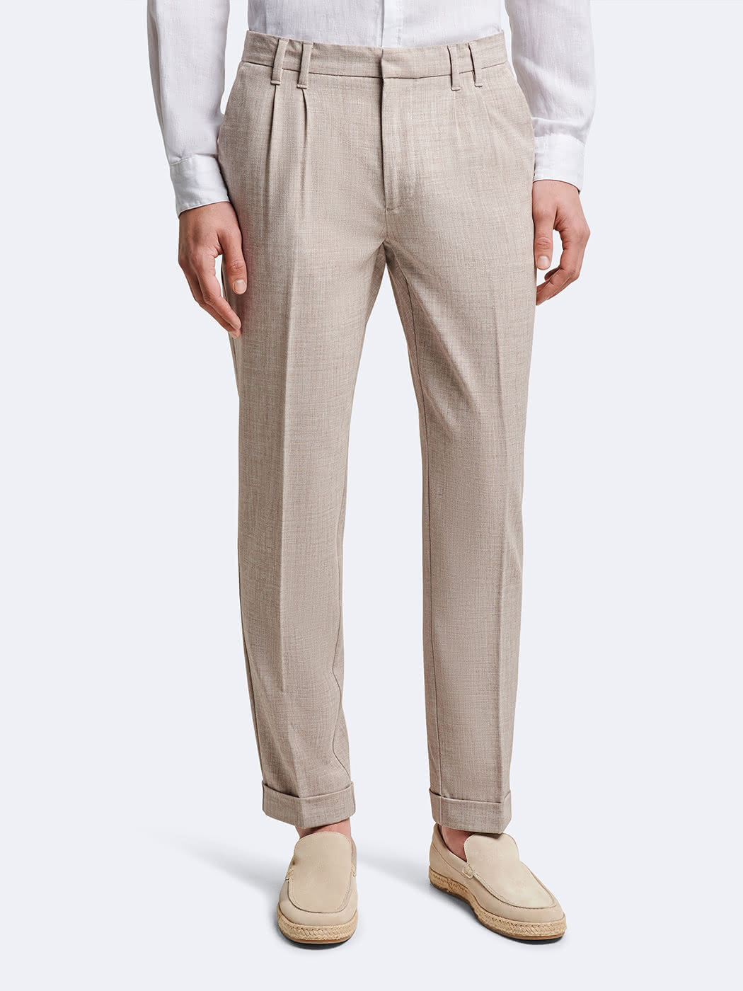 Slack slim à pinces faux uni - DEVRED 1902