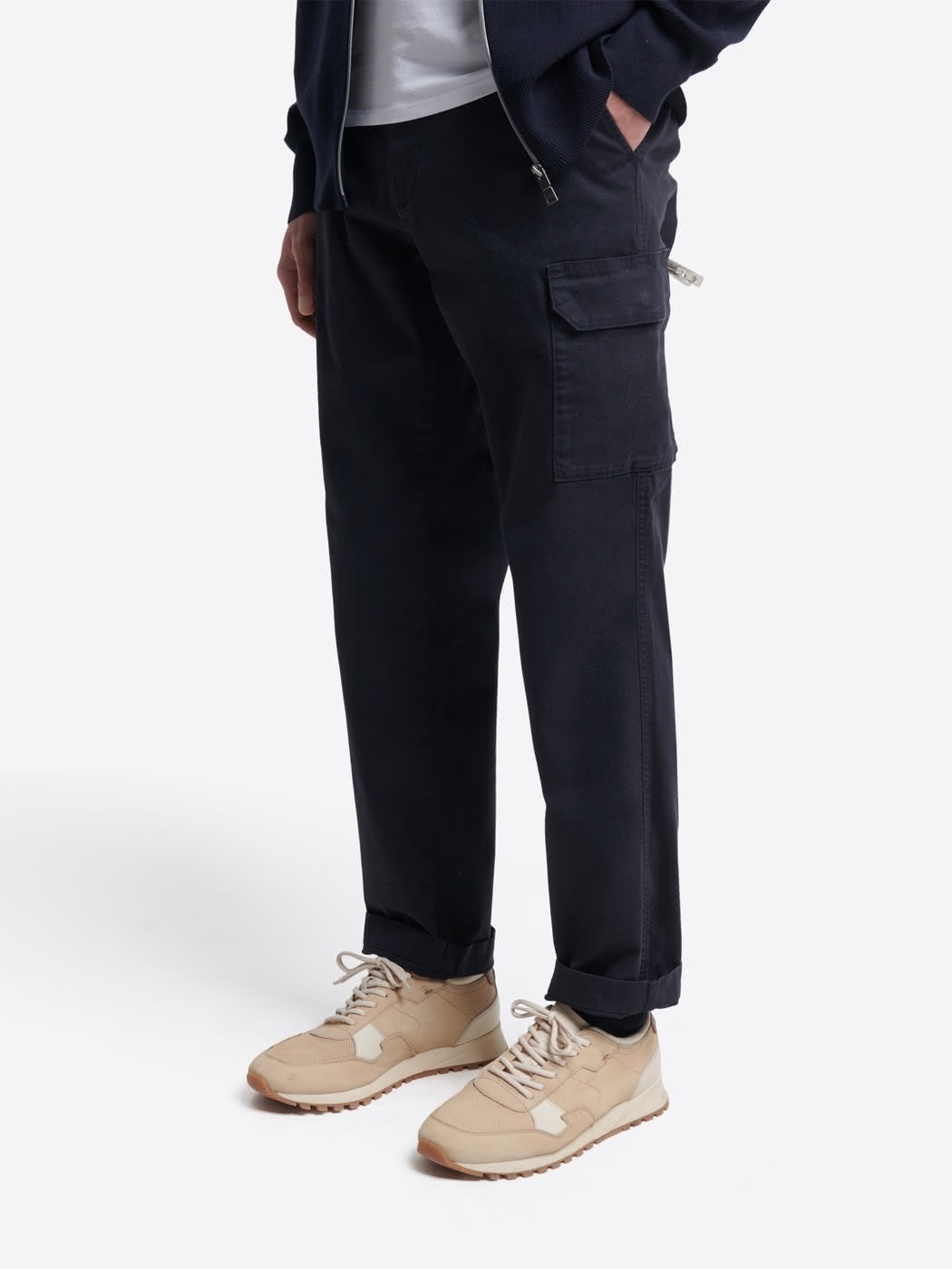 Pantalon cargo slim en coton stretch - DEVRED 1902