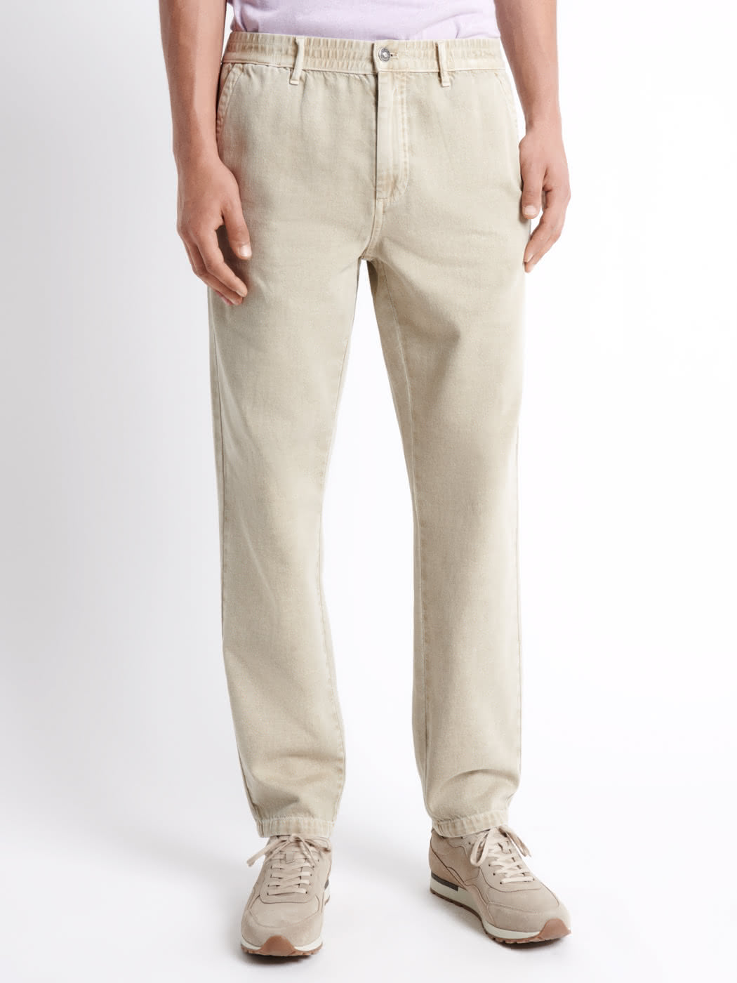 Slack faux-uni 100% coton - DEVRED 1902