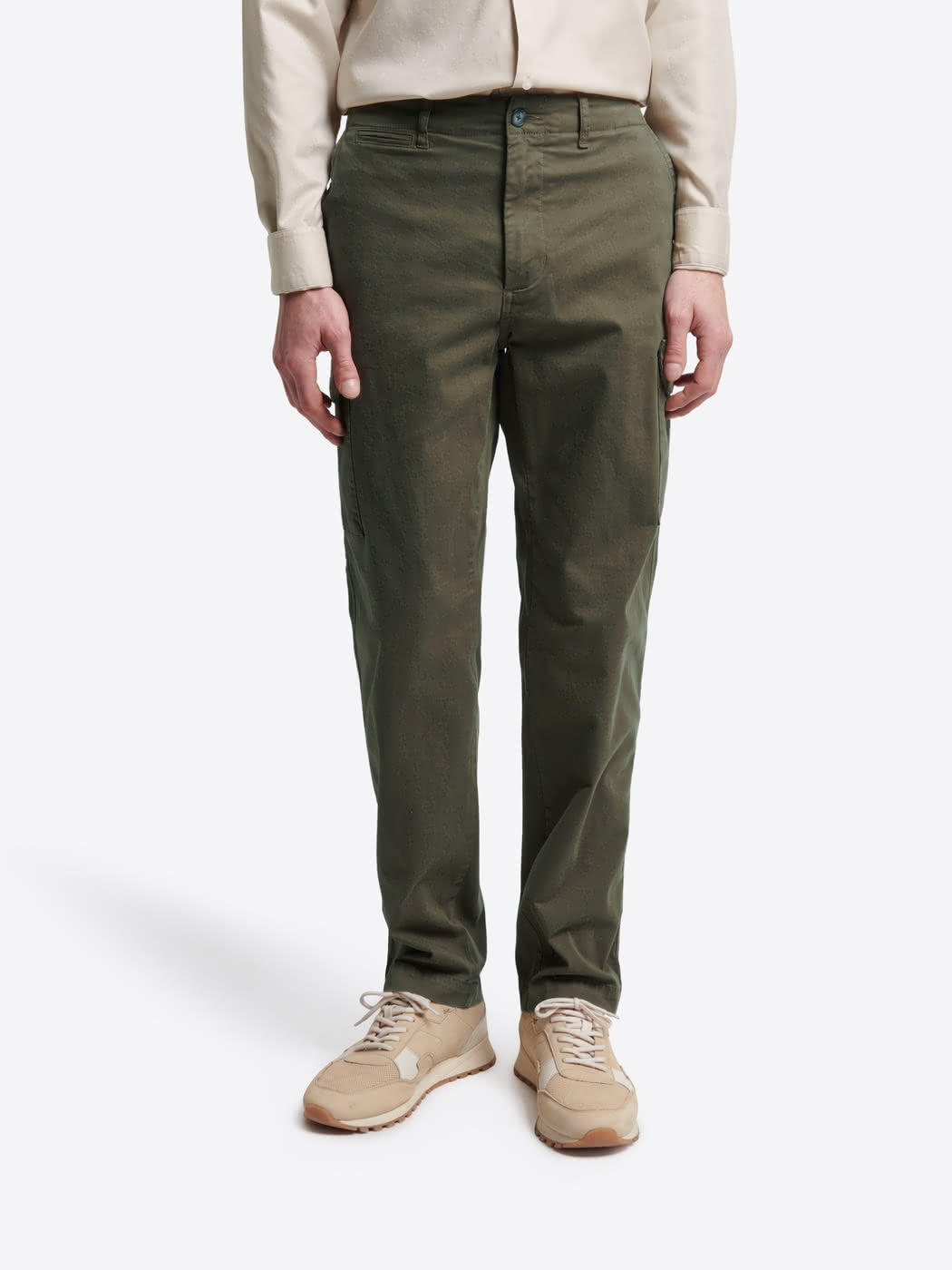 Pantalon cargo slim en coton stretch - DEVRED 1902
