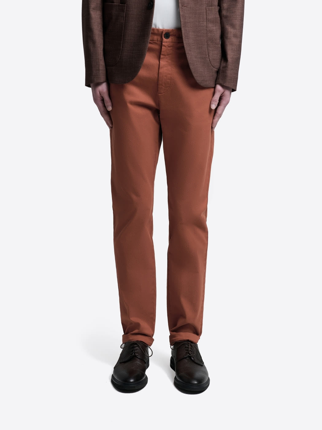 Chino slim en coton mélangé - DEVRED 1902