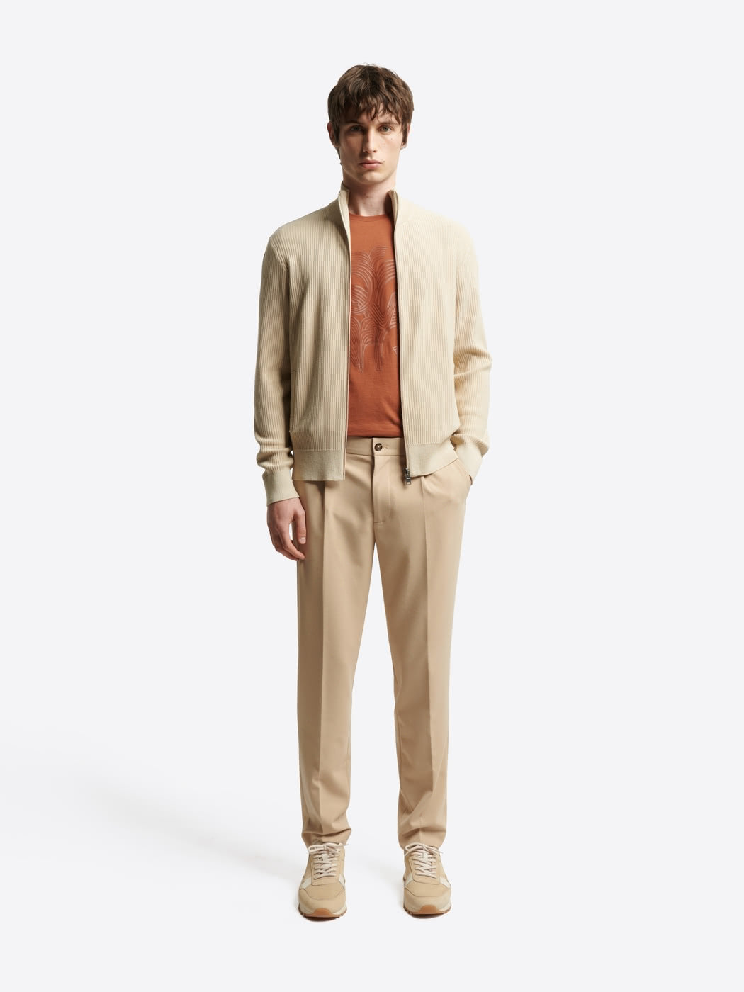 Chino slim taille semi-élastiquée - DEVRED 1902
