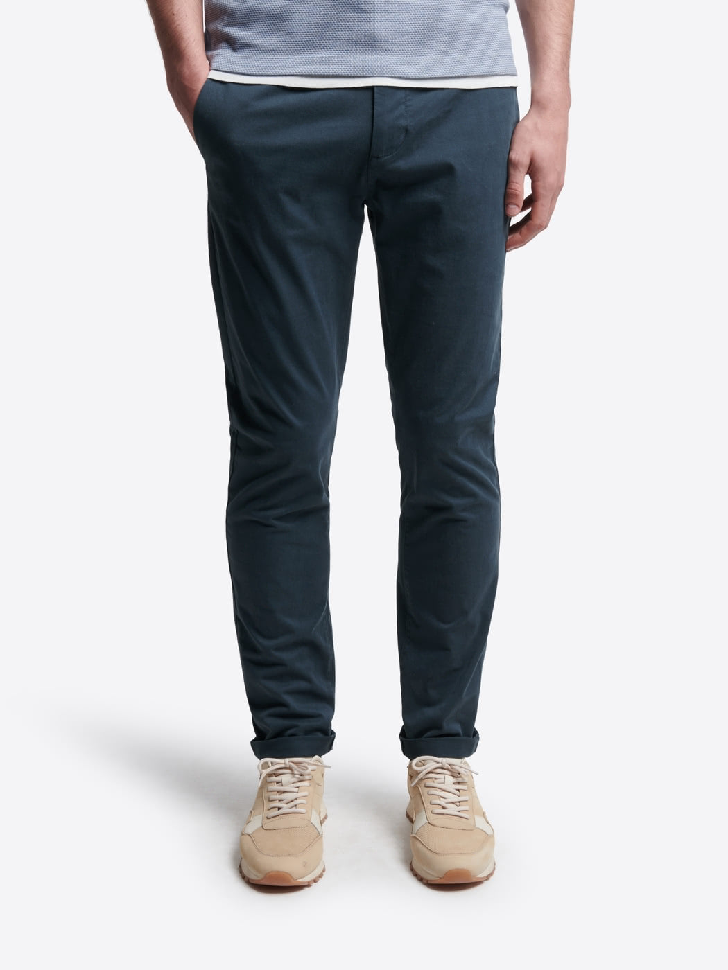 Chino slim en coton bio - DEVRED 1902