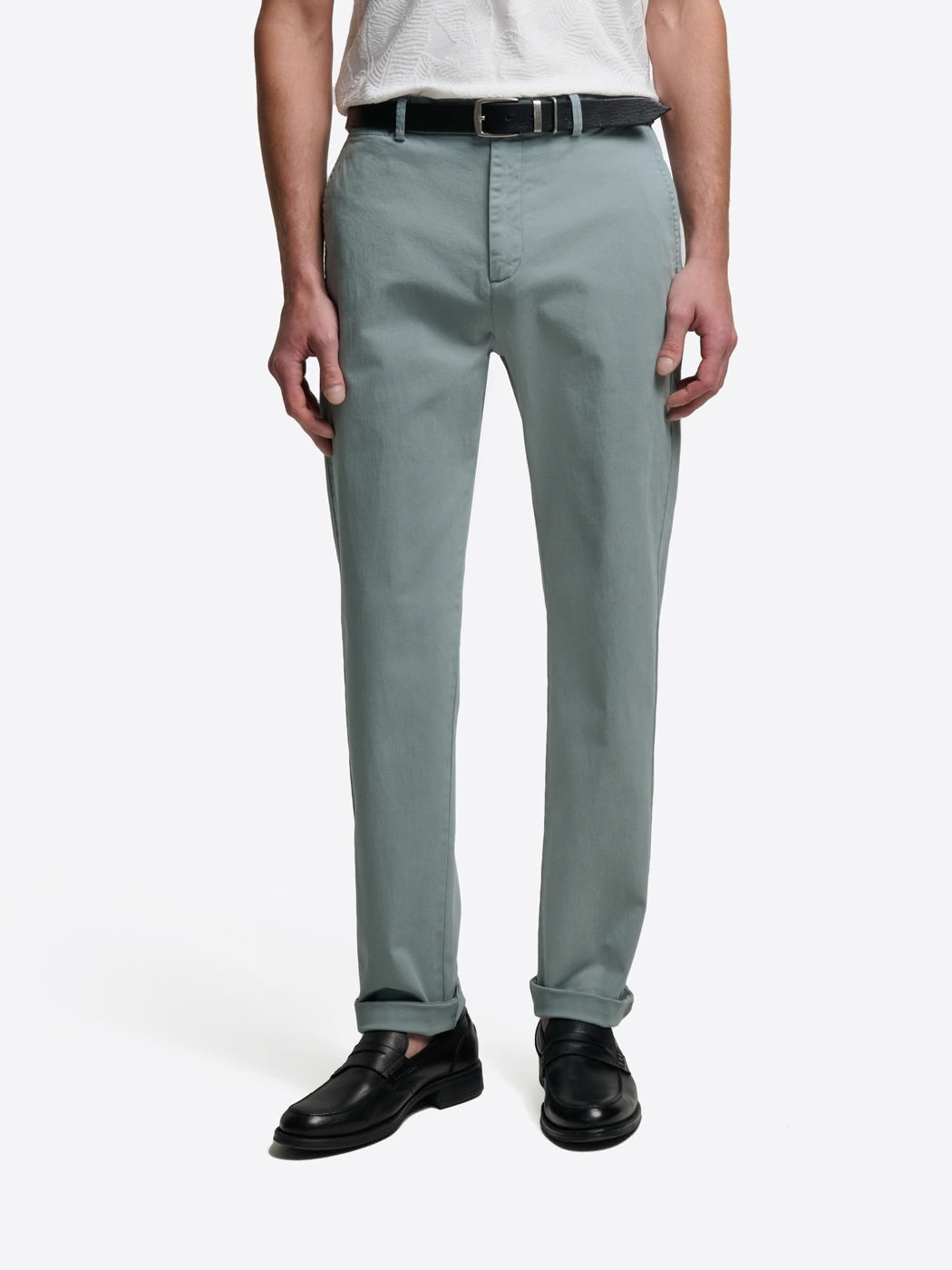 Chino slim en coton mélangé - DEVRED 1902
