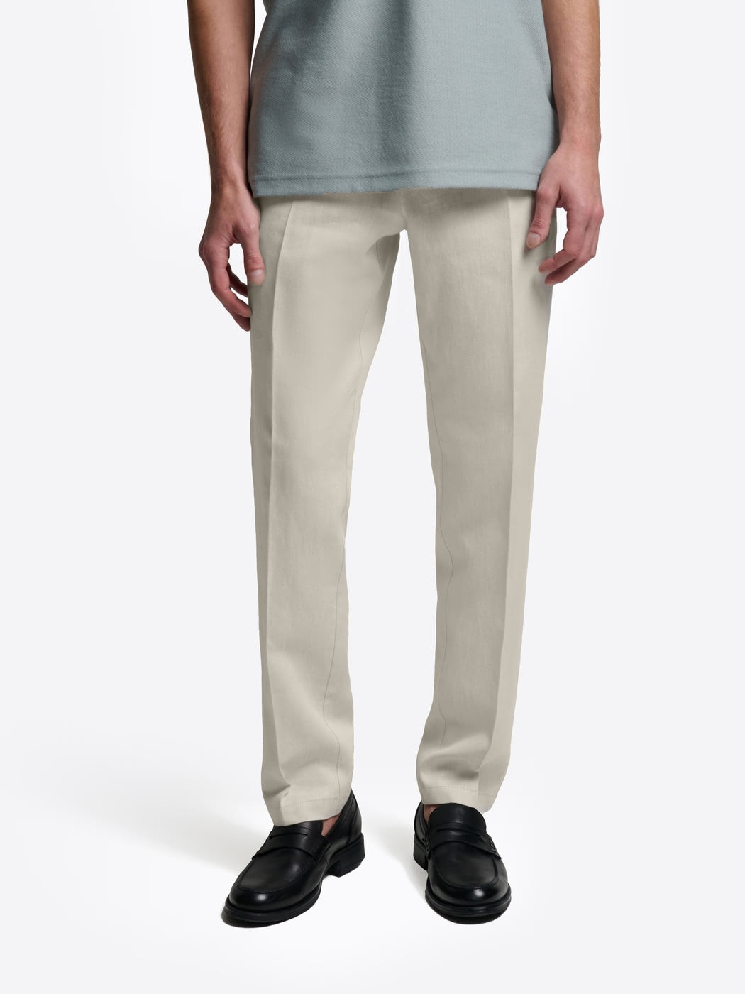 Chino regular en coton lin - DEVRED 1902