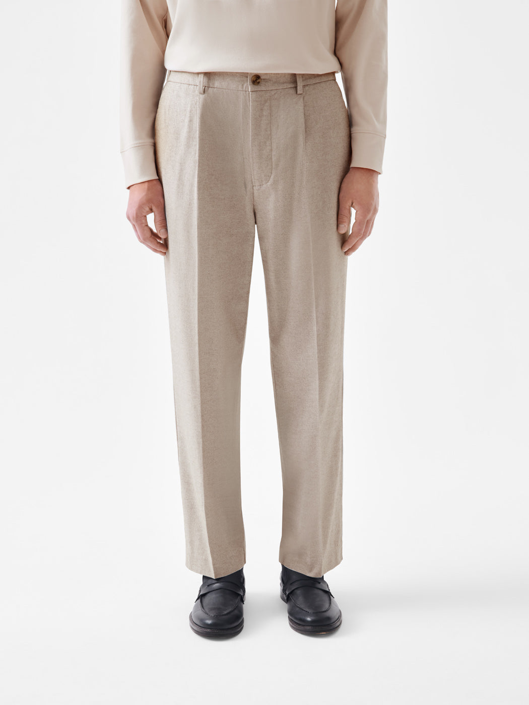 Chino loose fit chiné - L'atelier - DEVRED 1902