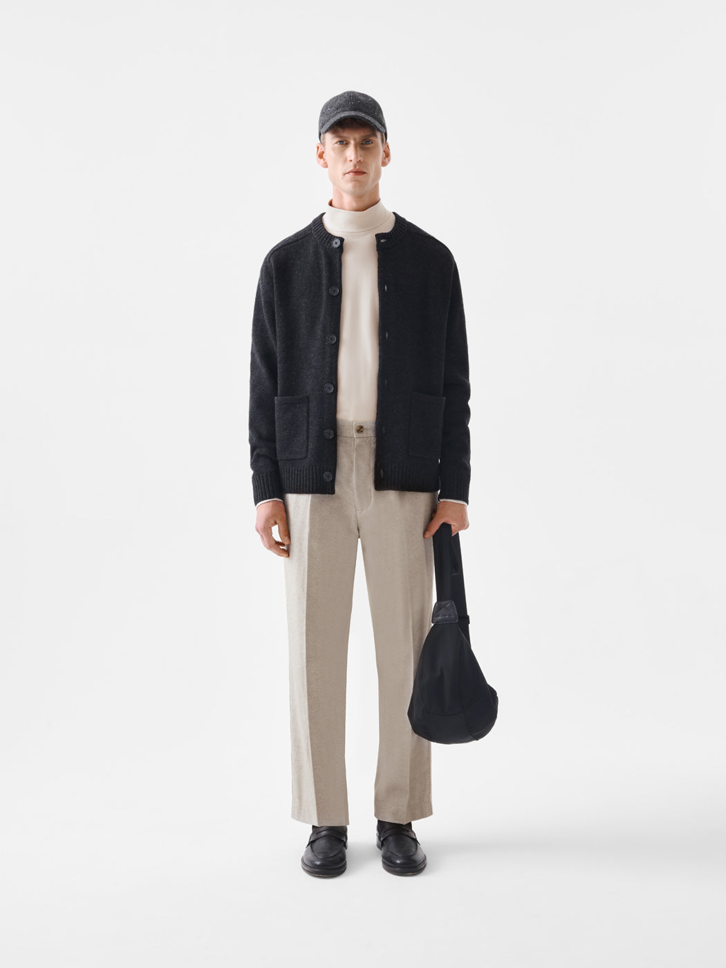 Chino loose fit chiné - L'atelier - DEVRED 1902