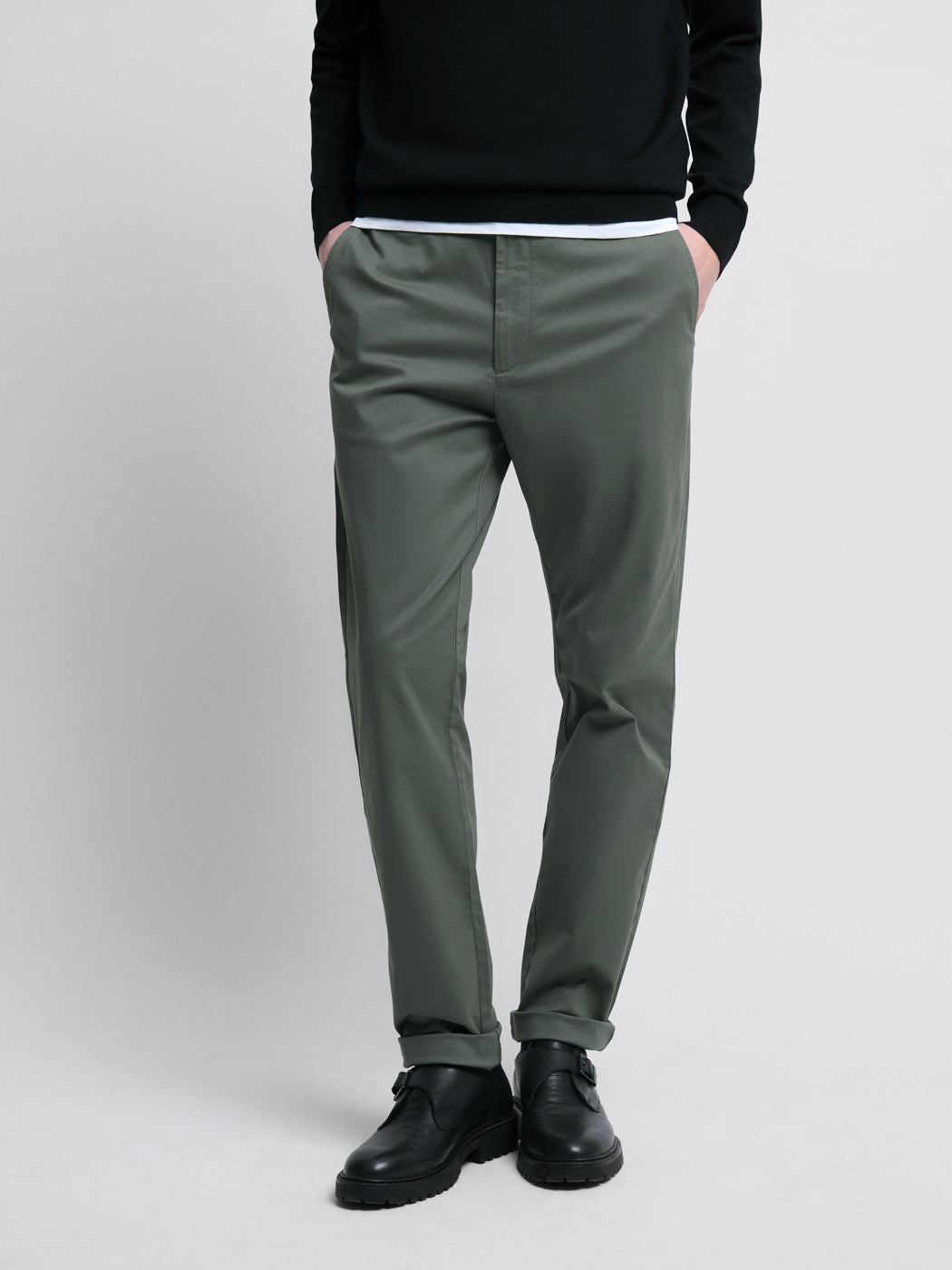 Chino en coton mélangé - DEVRED 1902