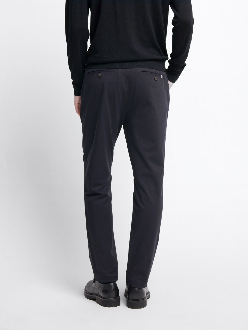 Chino en coton mélangé stretch - DEVRED 1902