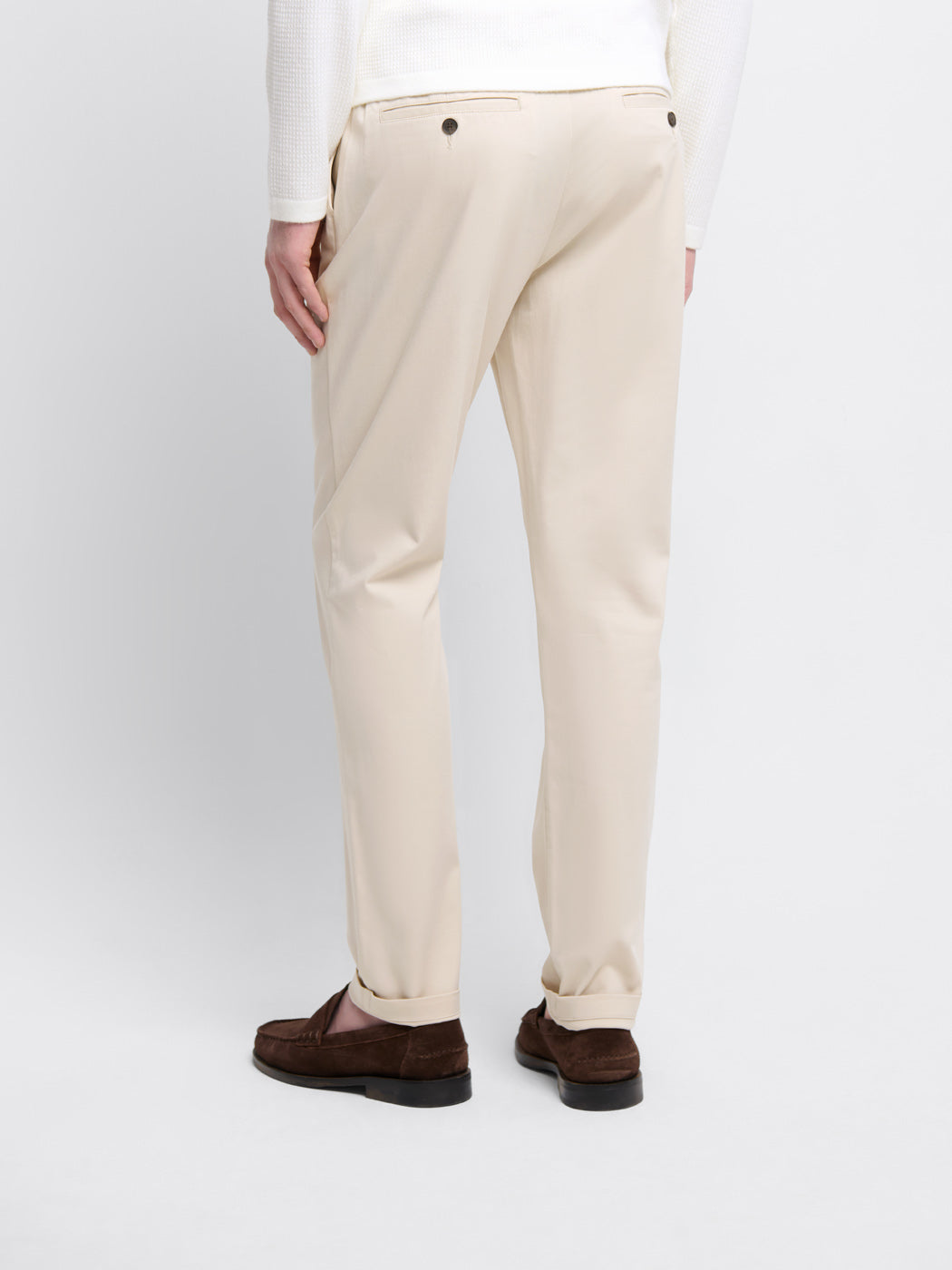 Chino en coton mélangé stretch - DEVRED 1902