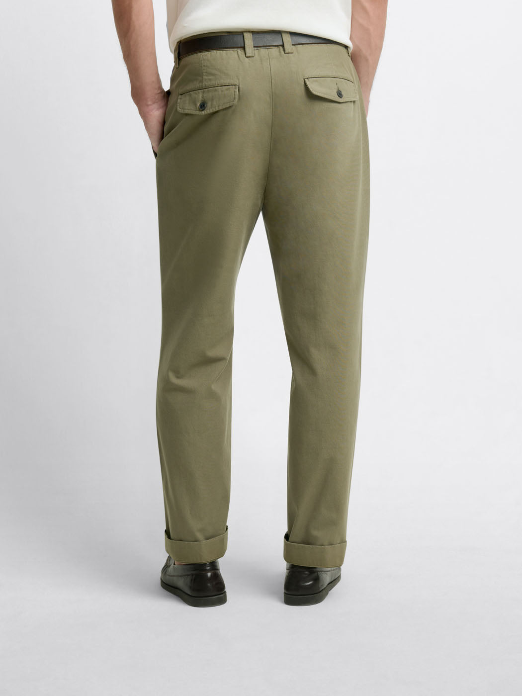 Chino à pinces en coton - DEVRED 1902