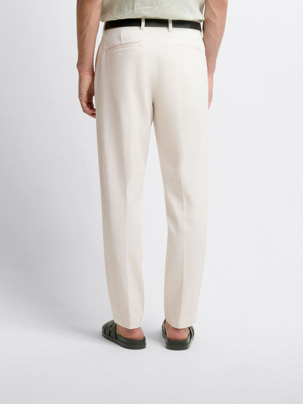 Chino à pinces en coton lin - DEVRED 1902