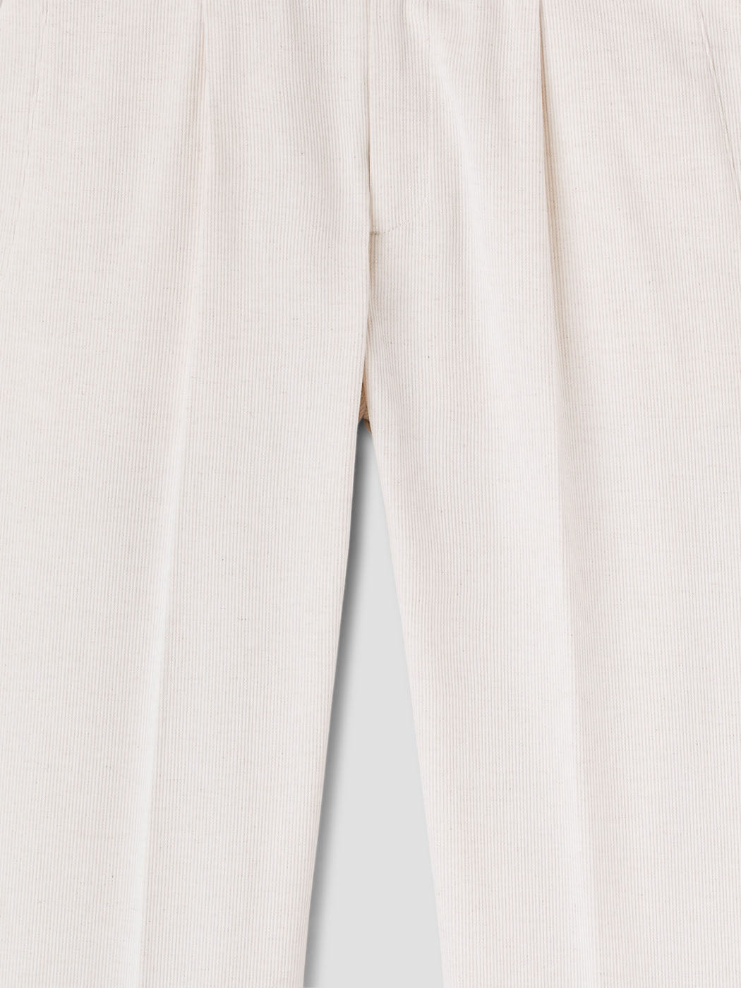 Chino à pinces en coton lin - DEVRED 1902