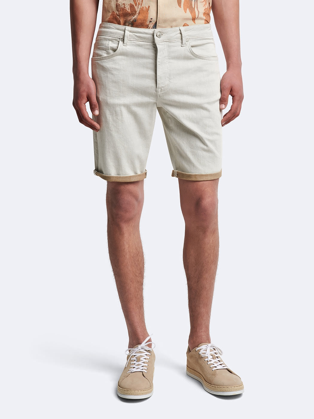 Bermuda regular en coton stretch - DEVRED 1902