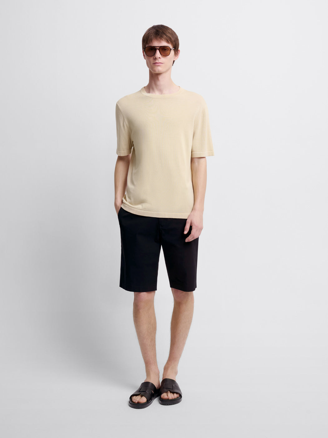Bermuda slim taille semi-élastiquée - DEVRED 1902