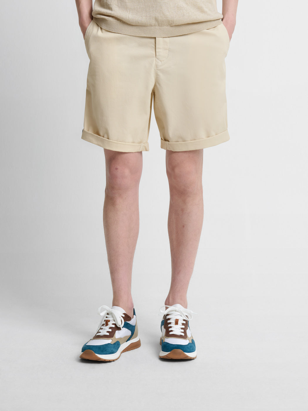 Bermuda slim taille semi-élastiquée - DEVRED 1902