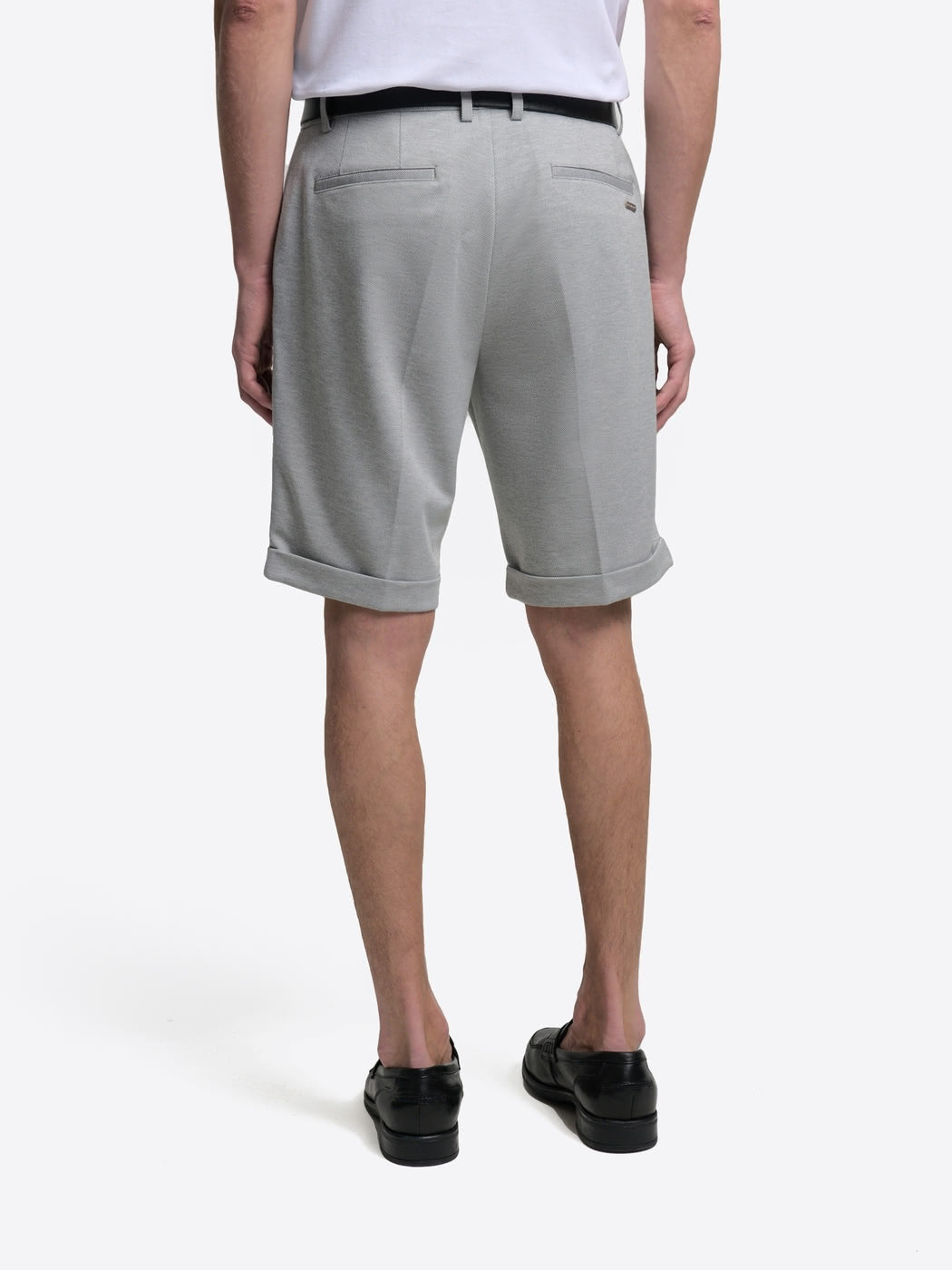 Bermuda slim en maille taille élastique - DEVRED 1902