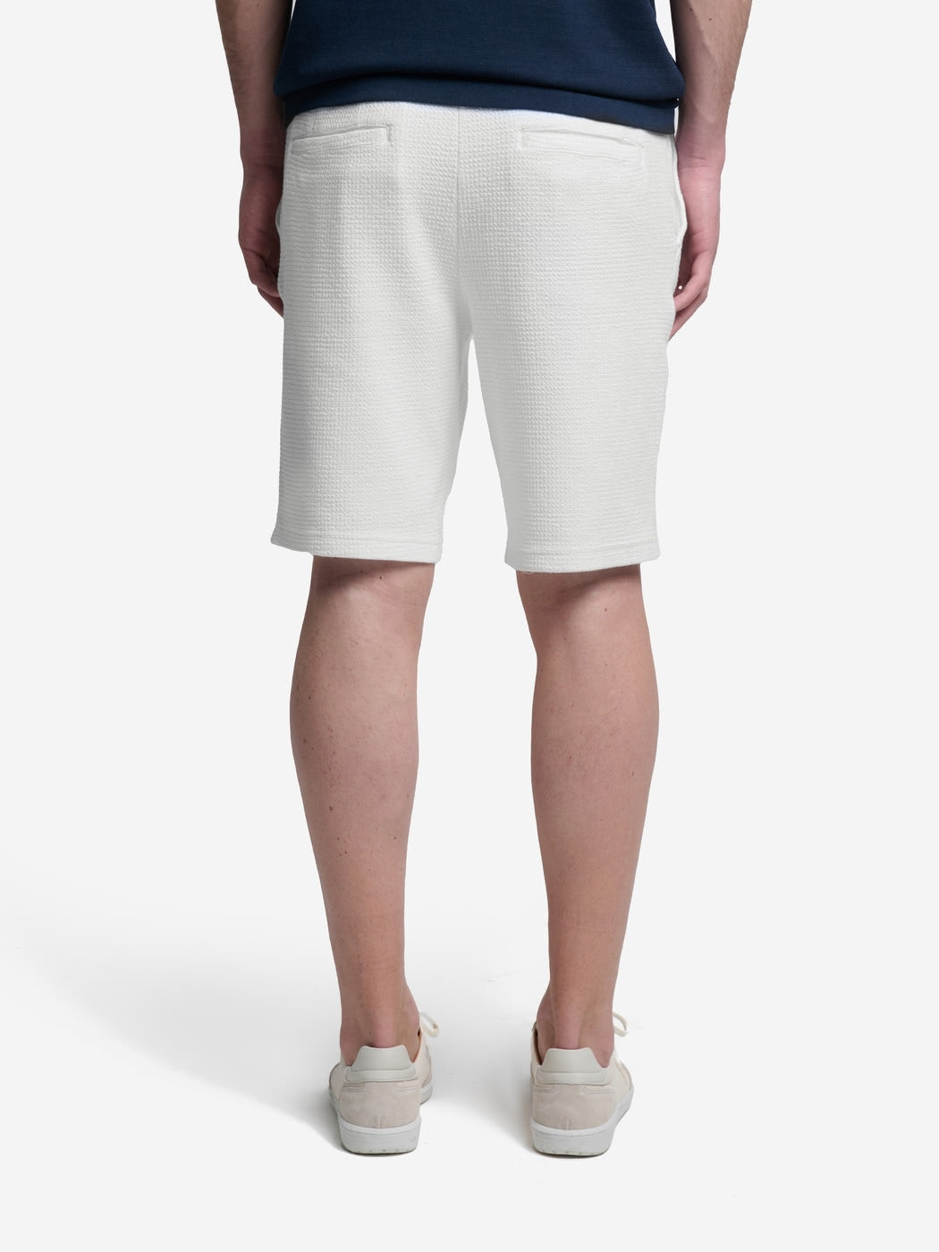 Bermuda regular en coton gauffré - DEVRED 1902
