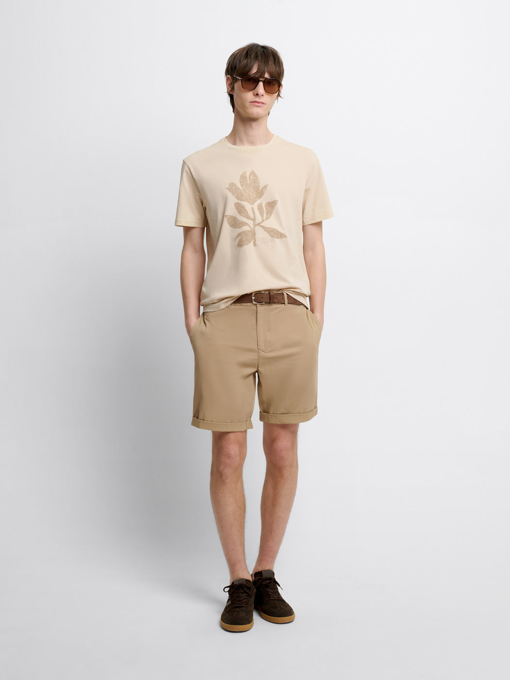 Bermuda slim taille semi-élastiquée - DEVRED 1902