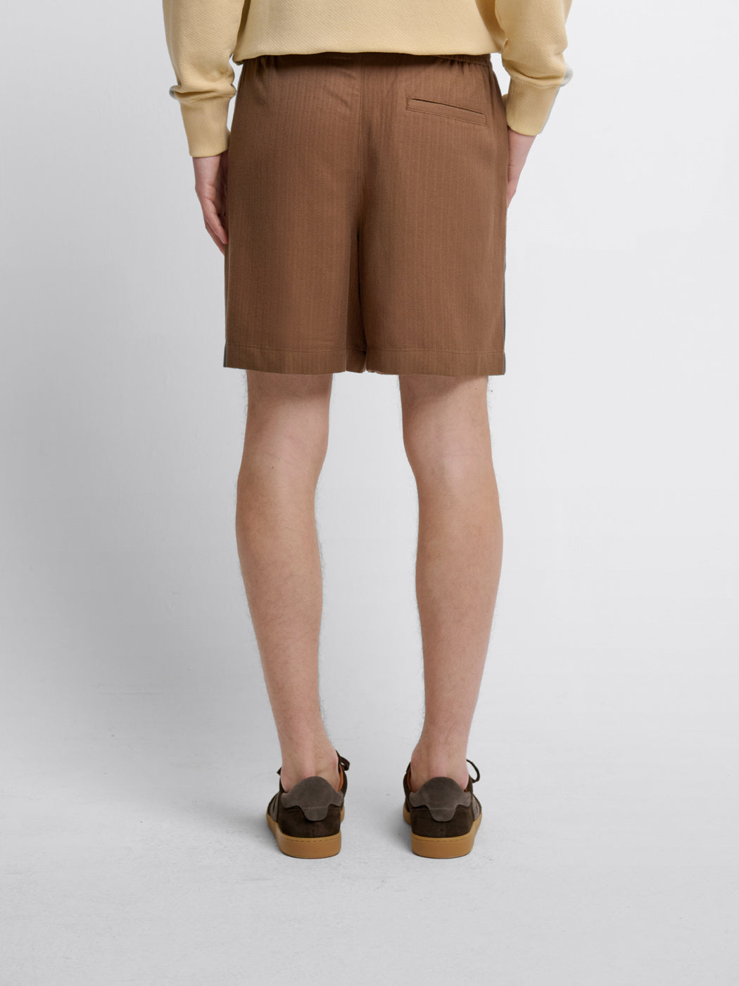 Bermuda en maille taille semi-élastiquée - DEVRED 1902