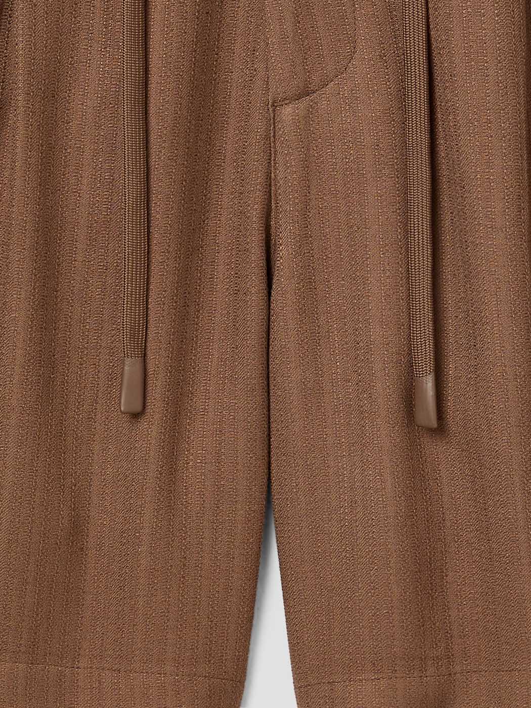 Bermuda en maille taille semi-élastiquée - DEVRED 1902