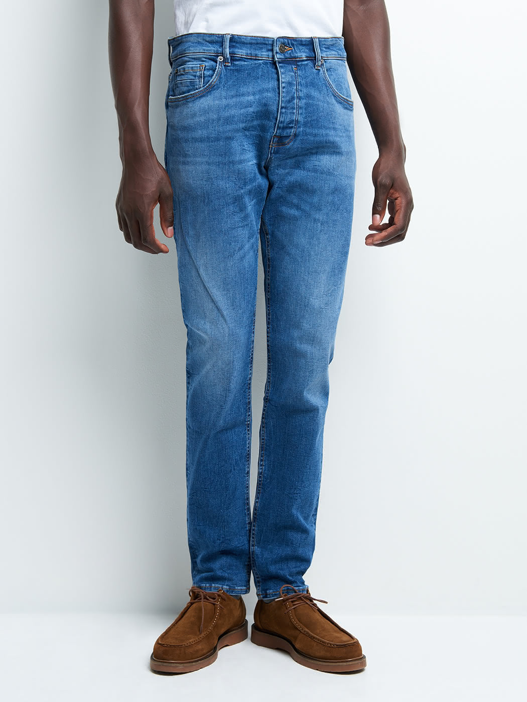 Jean denim xslim en coton mélangé - DEVRED 1902