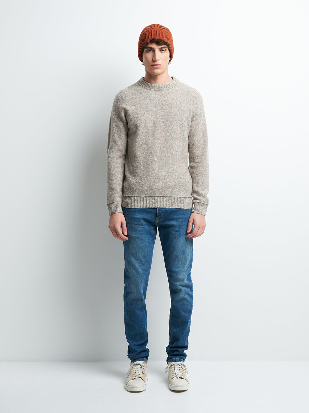 Jean denim slim en coton mélangé - DEVRED 1902