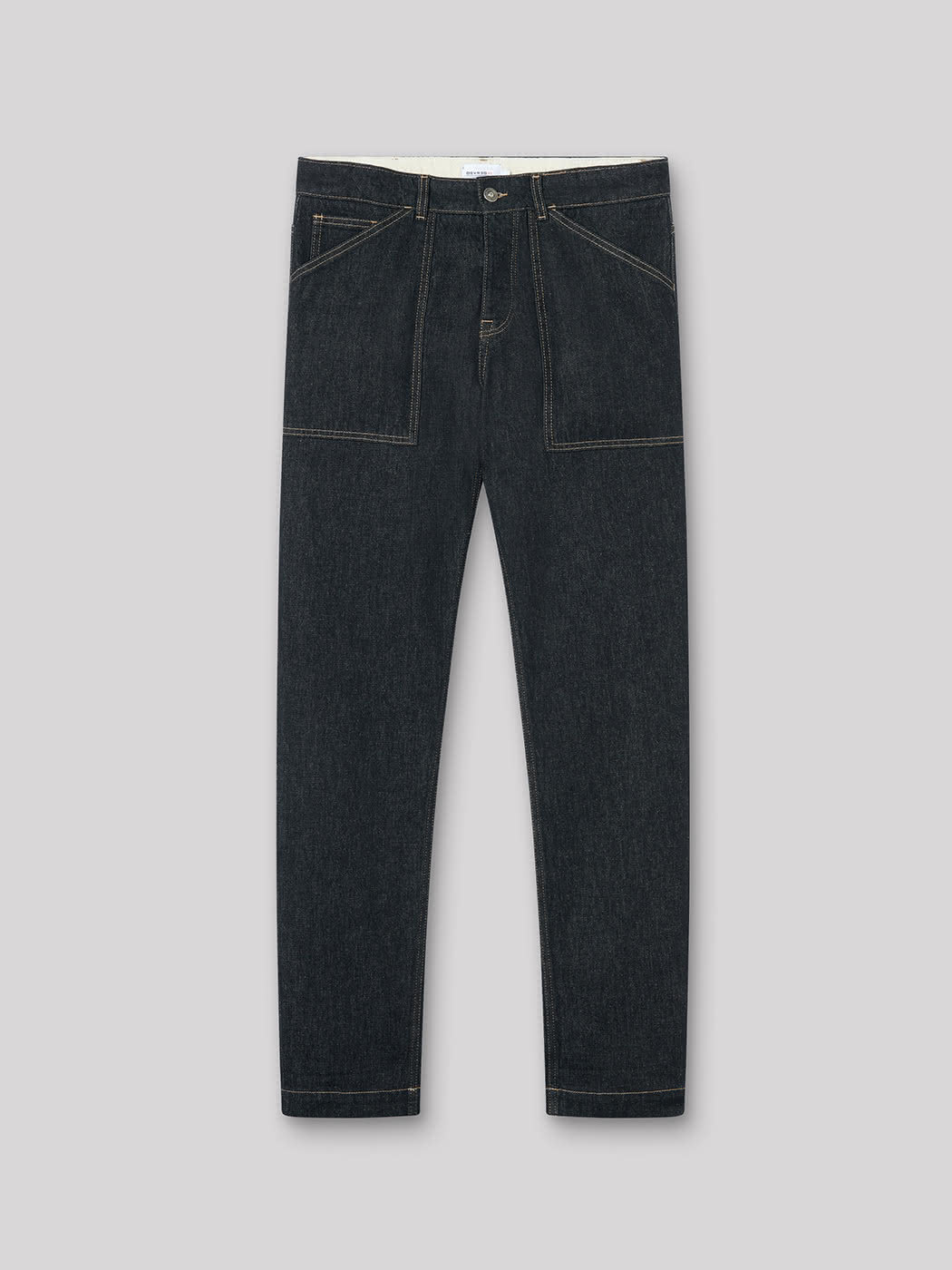 Jean denim regular en coton mélangé - DEVRED 1902