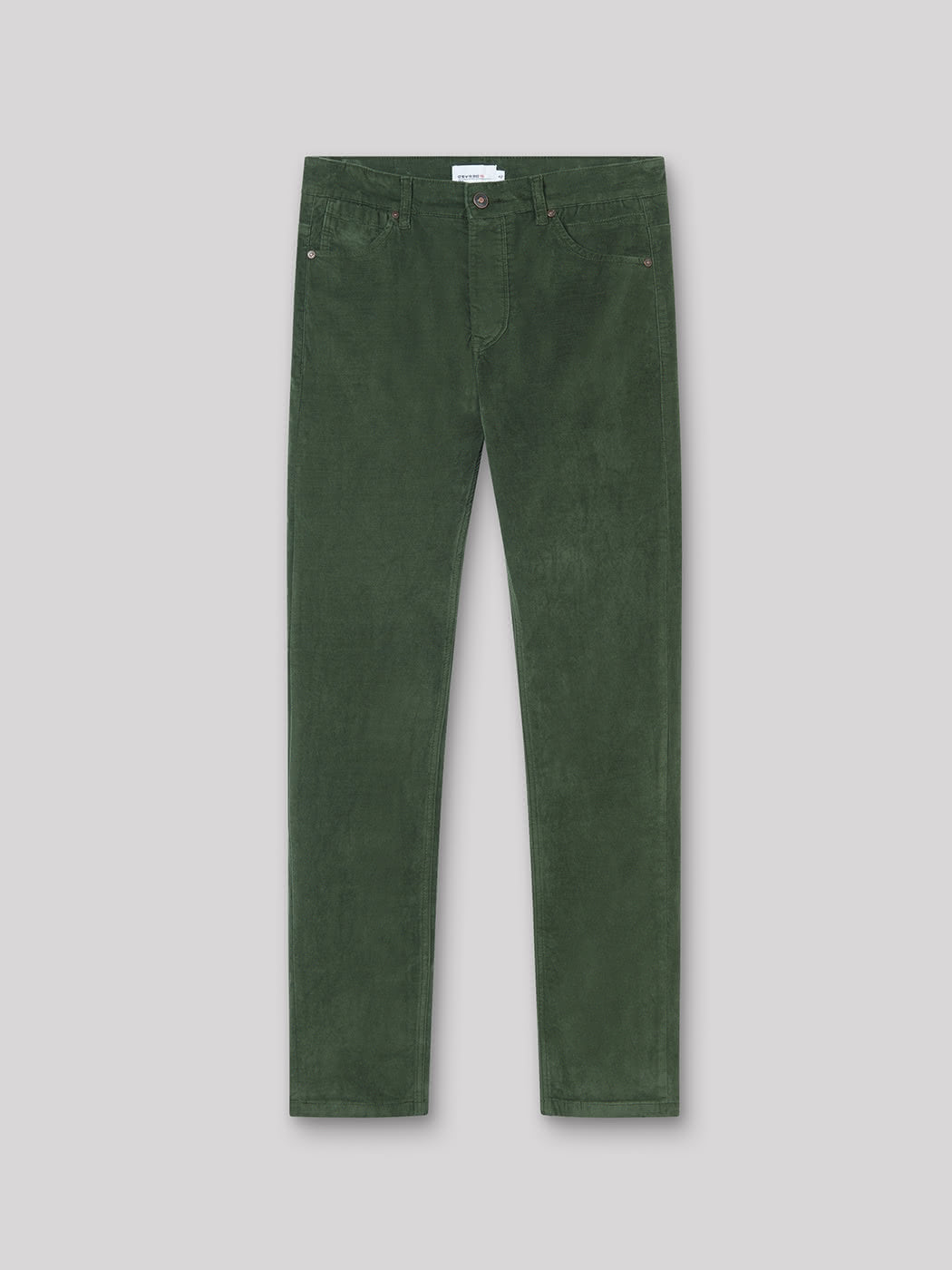 Jean couleur slim stretch en velours - DEVRED 1902