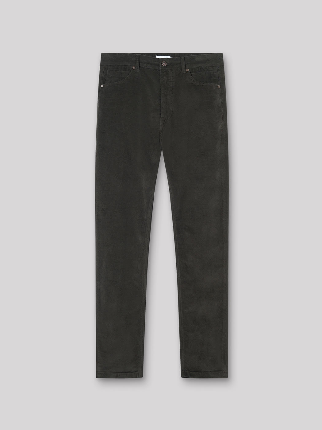 Jean couleur slim stretch en velours - DEVRED 1902
