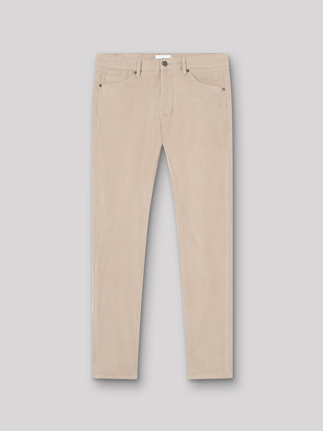 Jean couleur slim stretch en velours - DEVRED 1902