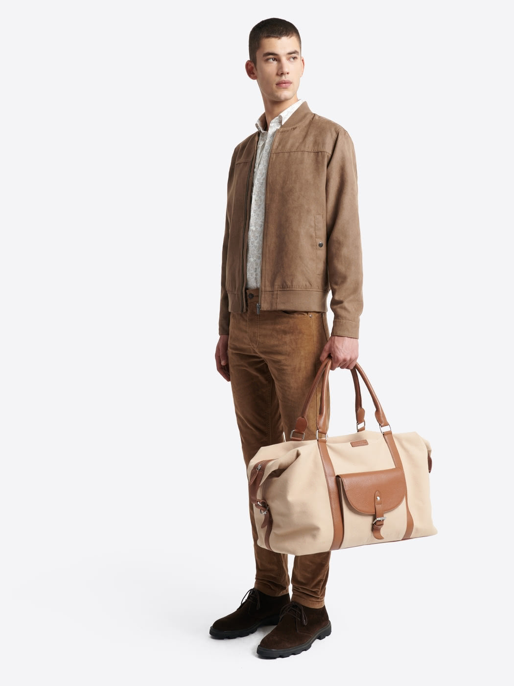 Jean couleur slim en velours - DEVRED 1902