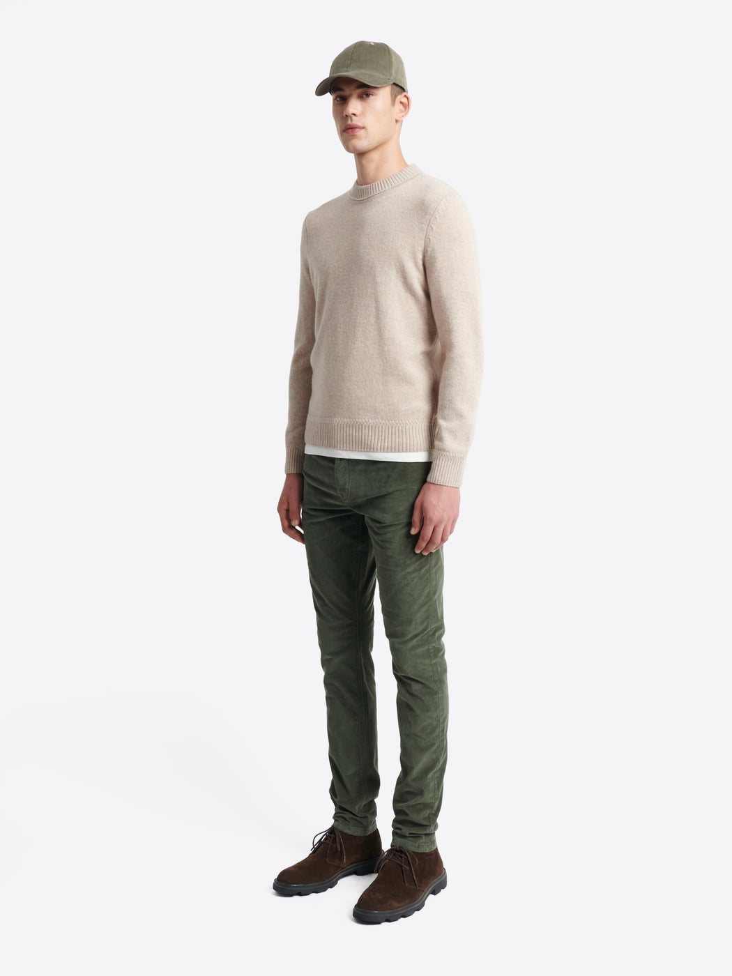 Jean couleur slim en velours - DEVRED 1902