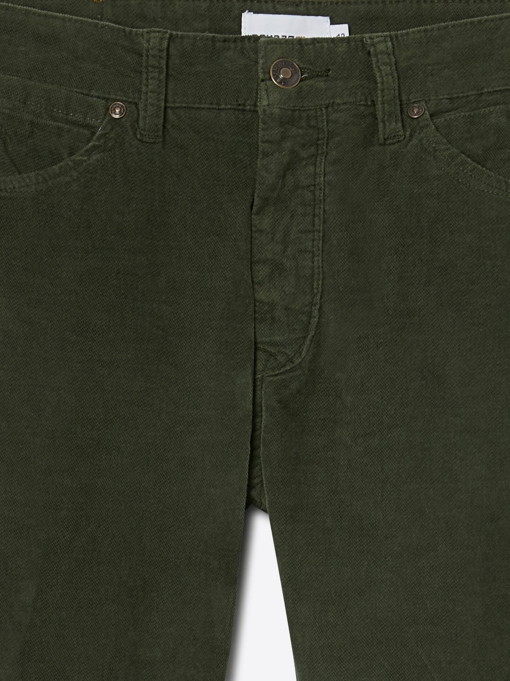 Jean couleur slim en velours - DEVRED 1902