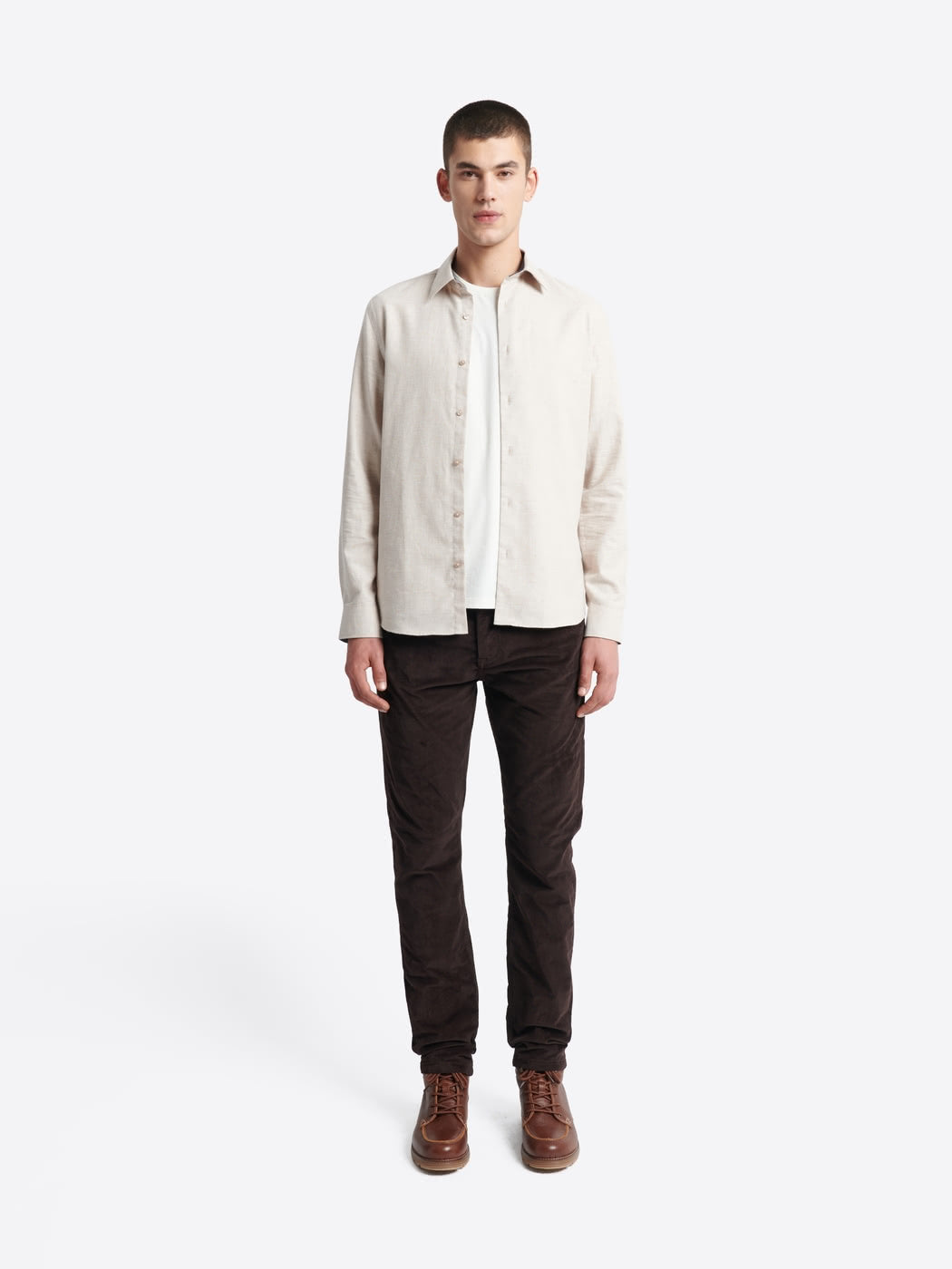 Jean couleur slim en velours - DEVRED 1902