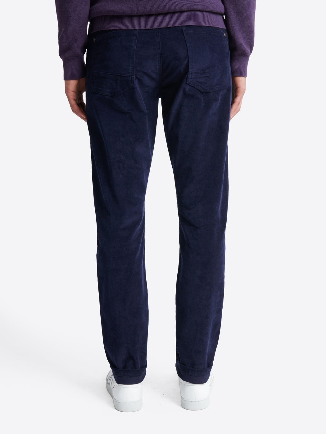 Jean couleur slim en velours - DEVRED 1902