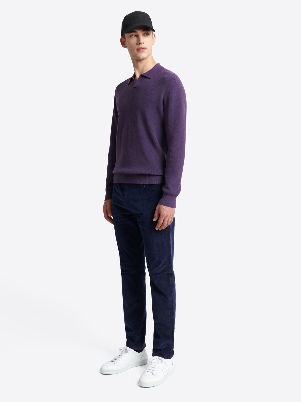 Jean couleur slim en velours - DEVRED 1902