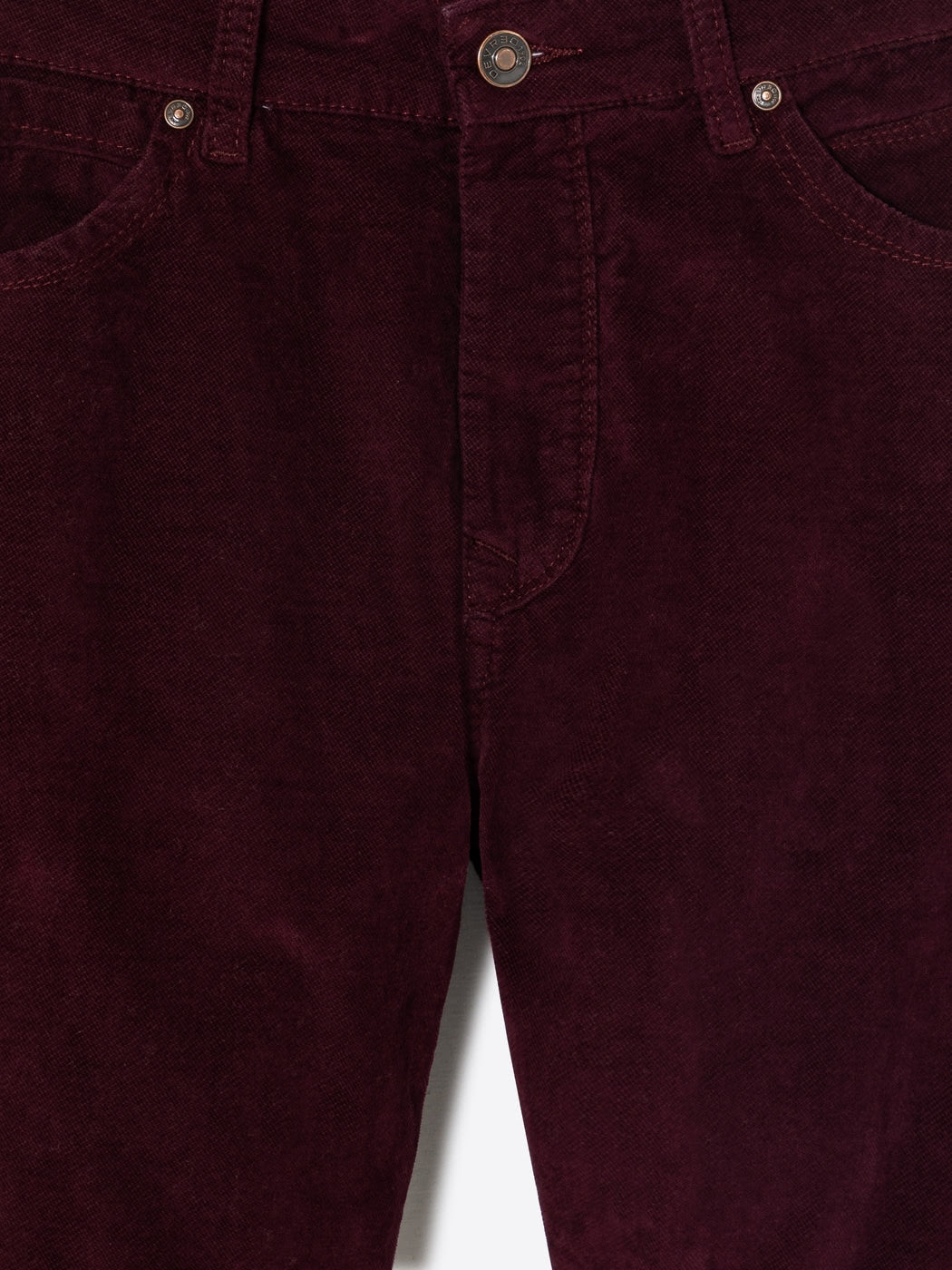 Jean couleur slim en velours - DEVRED 1902