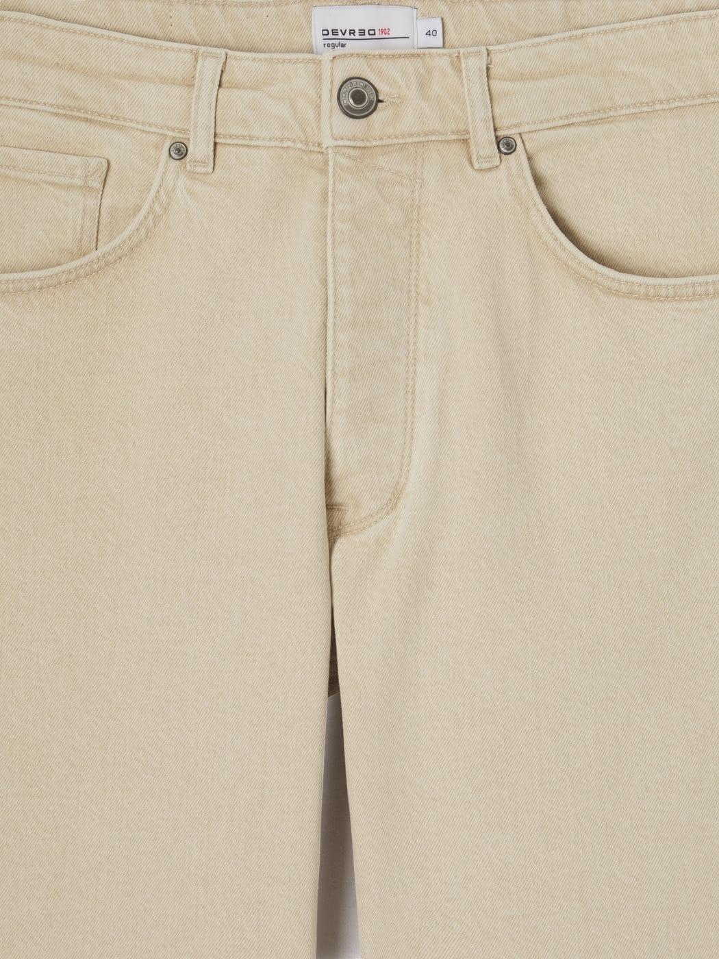 Jean couleur regular en coton lyocell - DEVRED 1902