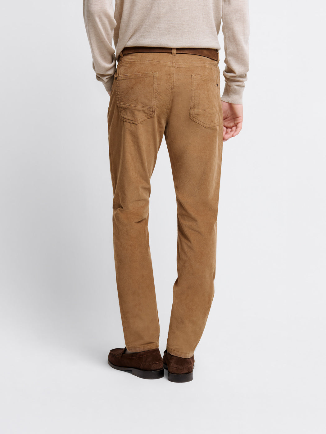 Jean couleur slim en velours - DEVRED 1902