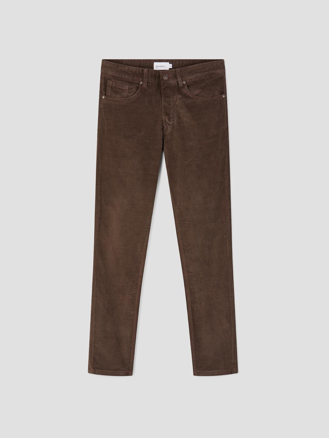 Jean couleur slim en velours - DEVRED 1902