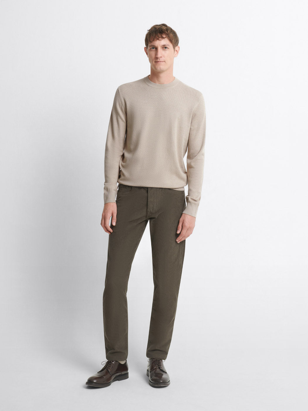 Jean couleur slim en velours - DEVRED 1902