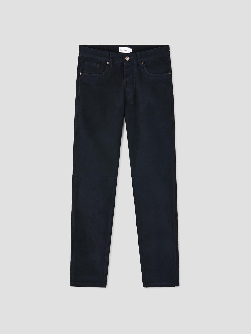 Jean couleur slim en velours - DEVRED 1902