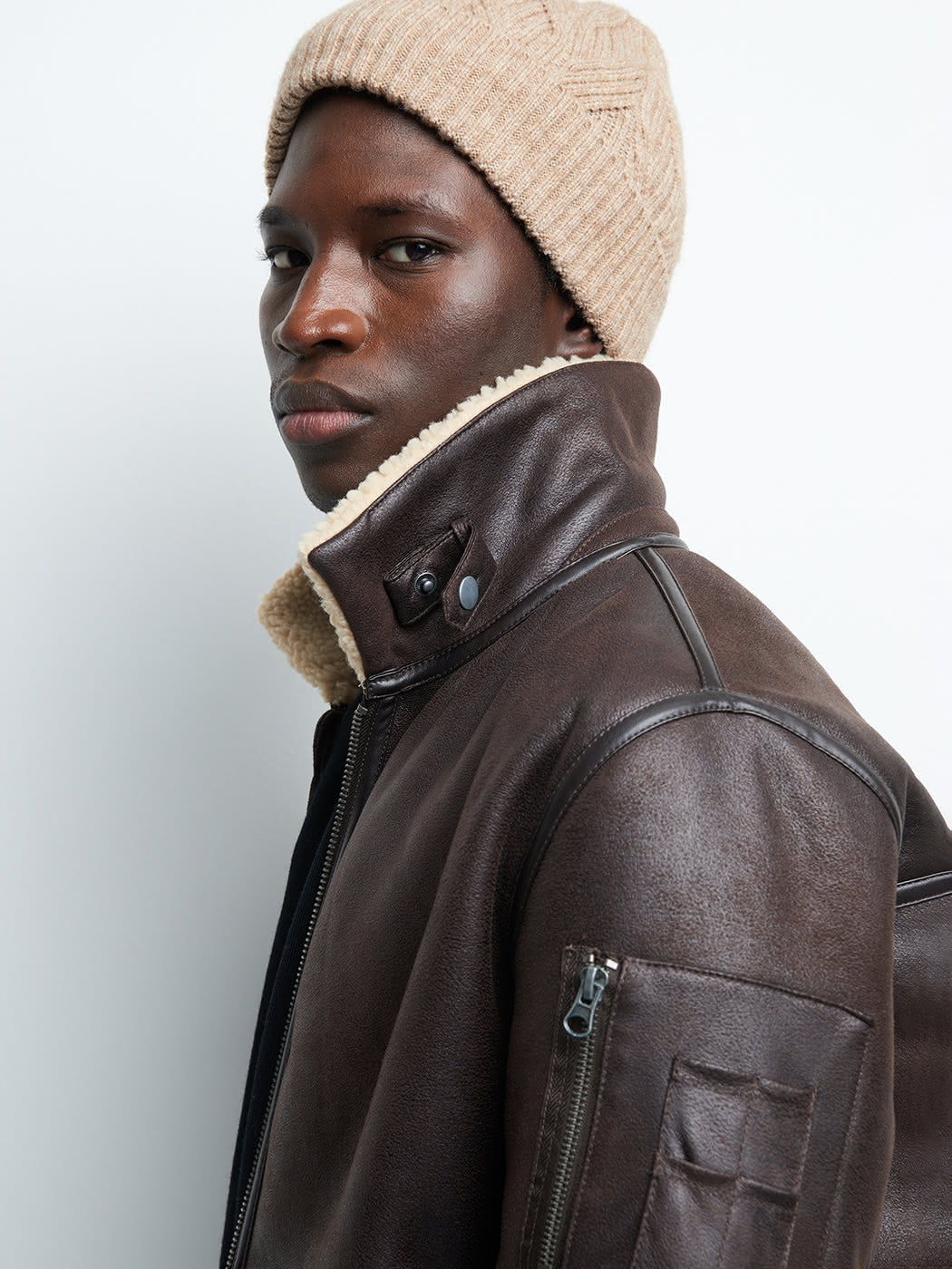 Blouson col sherpa - DEVRED 1902